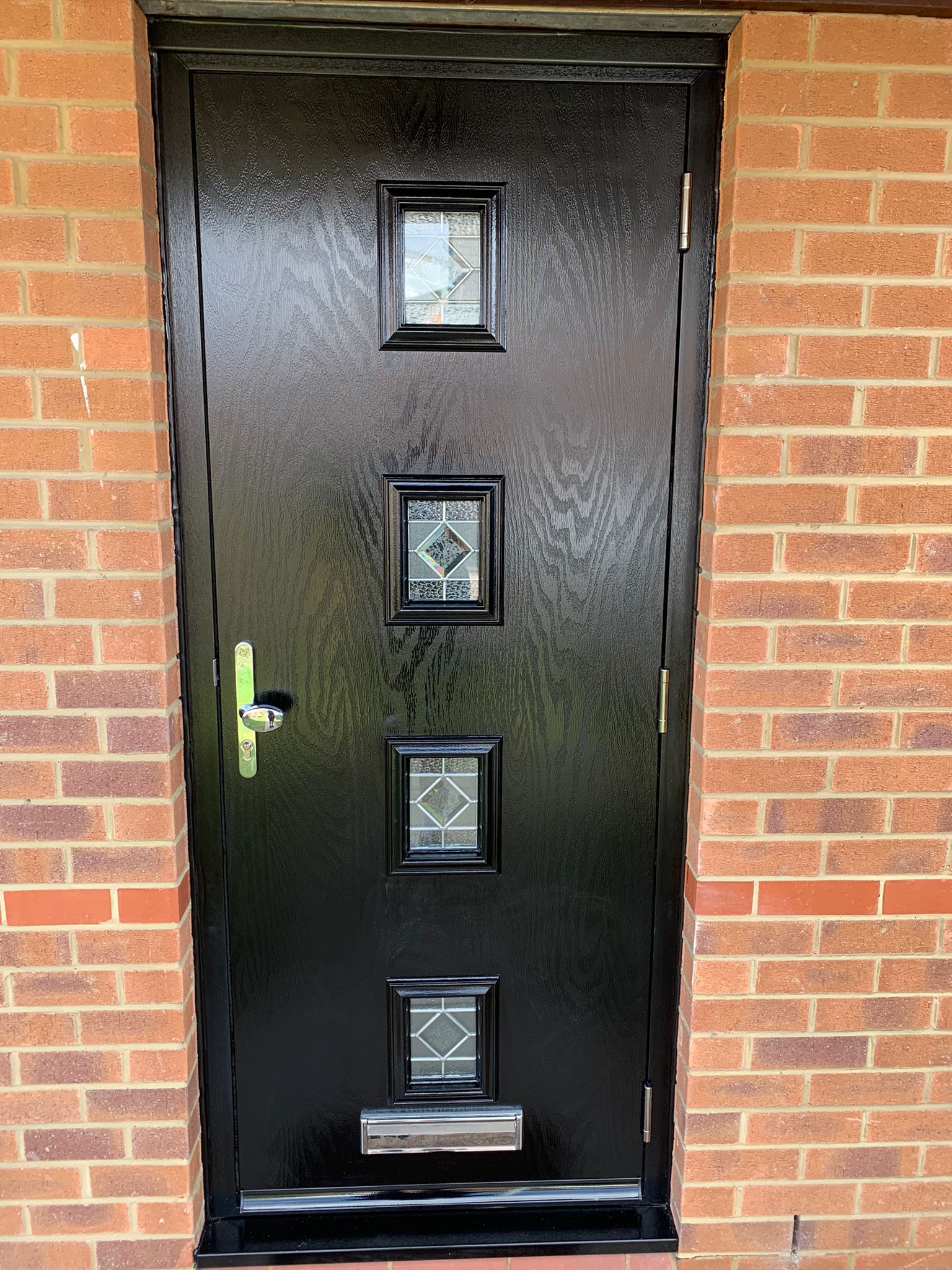 Composite door install